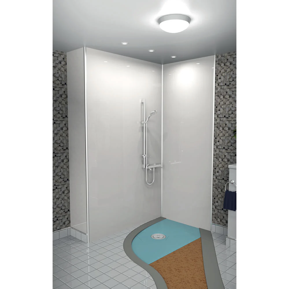 AKW Tuff Form8 Wet Room Walk In Shower Tray 1300 x 820 x 22mm - Image 3