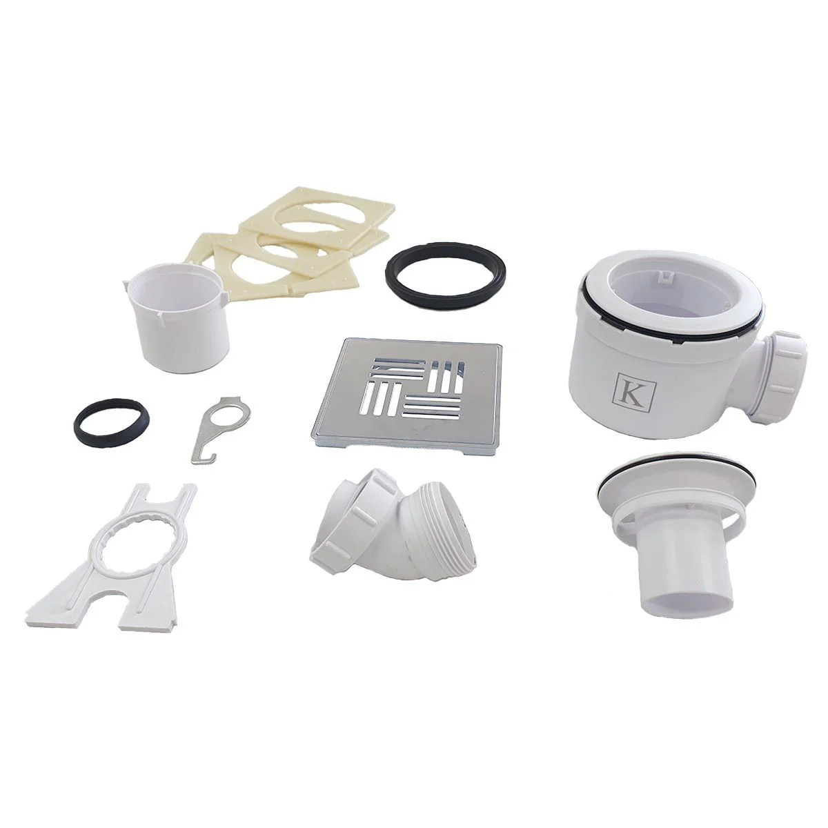 Microcement Aqua4ma Evolution Wetroom Deck Tray Centre Waste 1000 x 900 x 25mm - Image 4