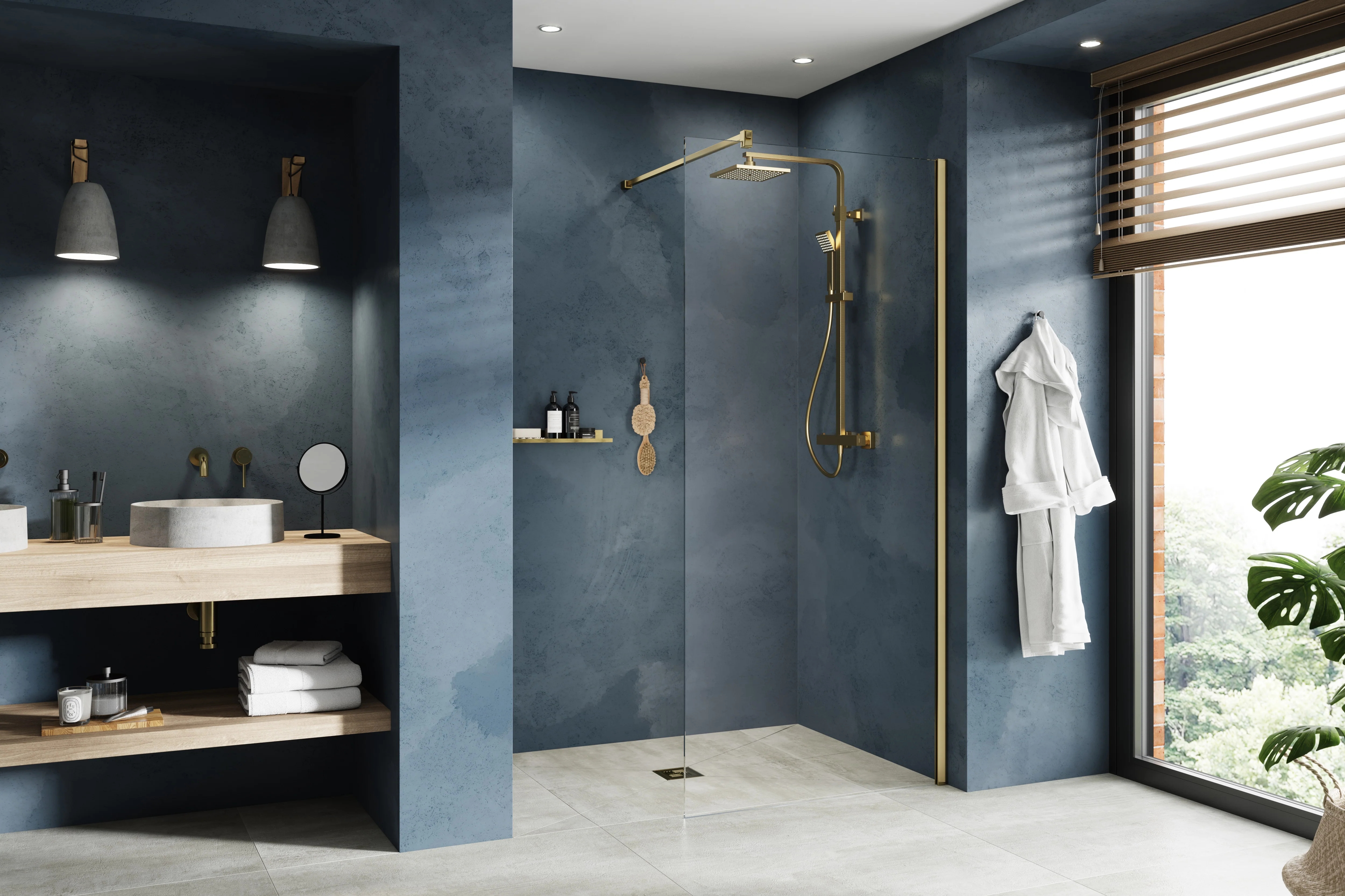 Microcement Aqua4ma Evolution Wetroom Deck Tray Centre Waste 1000 x 900 x 25mm - Image 8