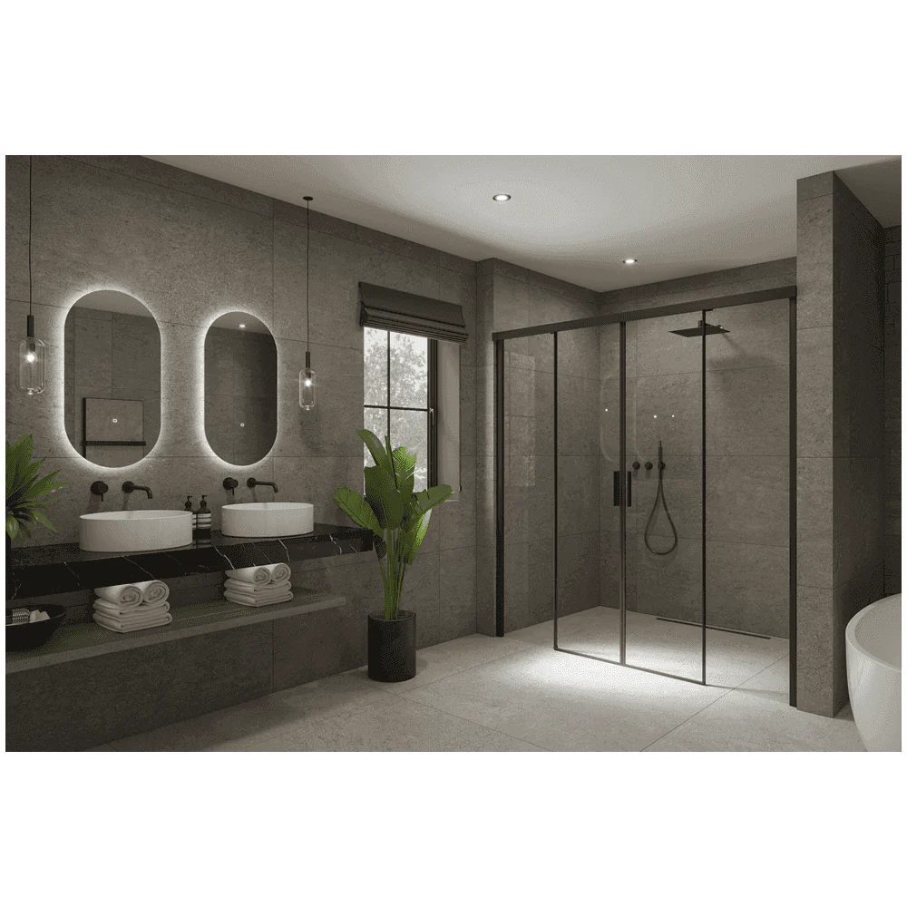 Impey Aqua Dec Linear 1 Wet Room Tray & Drain - Single Fall: 1200 x 1000 - Image 4
