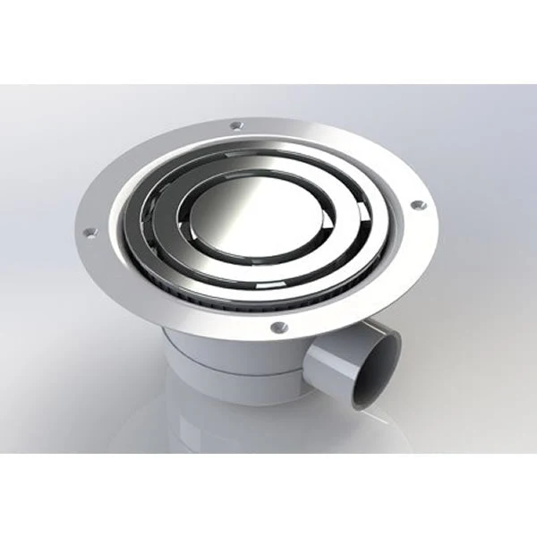 Impey Level Dec Easy Fit Wet Room Tray Floor Former & Drain - Vinyl Flooring 1000 x 1000mm - Image 4