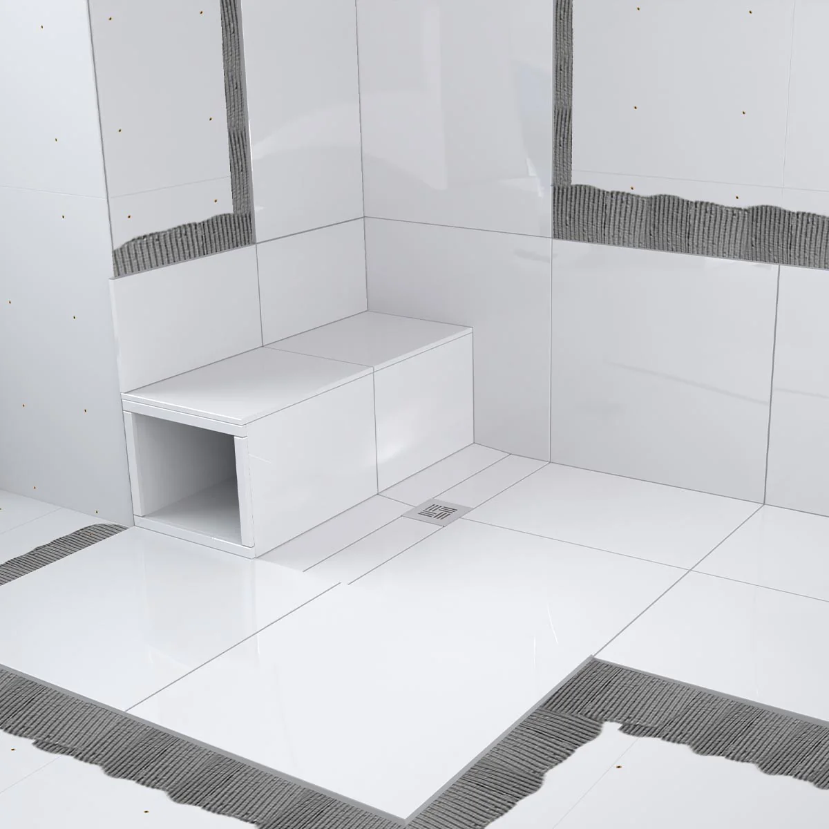 Kudos Aqua4ma Wall & Floor Panels 1200 x 800 Pack of Two - Image 4