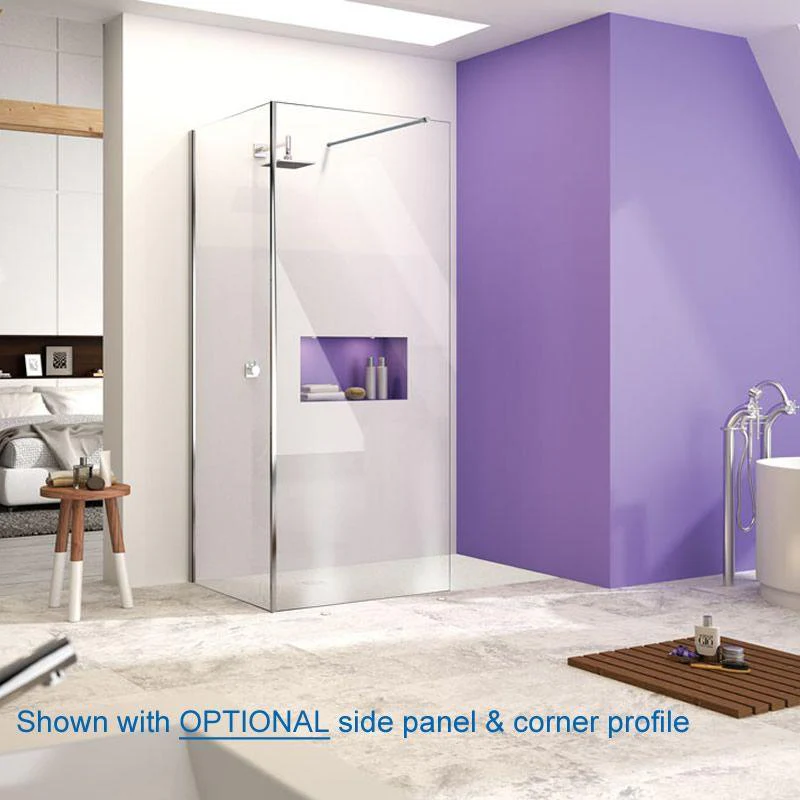 Merlyn Ionic Shower Screen Corner Profile - 2000mm