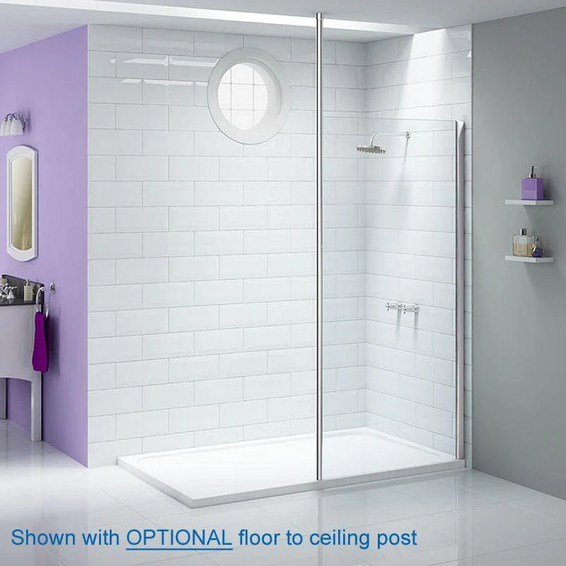 Merlyn Ionic Shower Screen Floor to Ceiling Post - 3000mm - Image 3