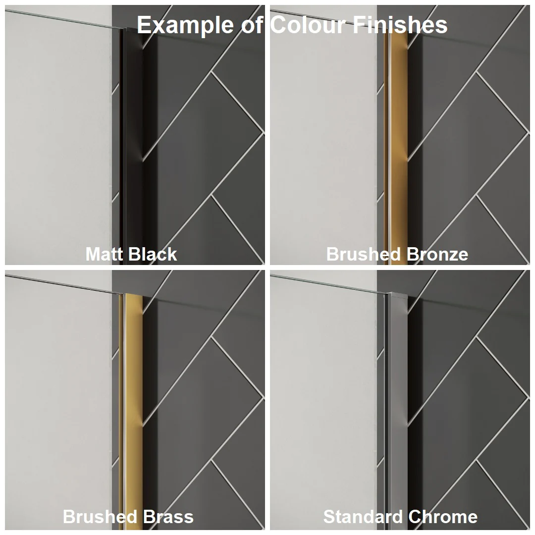 Merlyn Ionic Shower Screen Floor to Ceiling Post - 3000mm - Image 4
