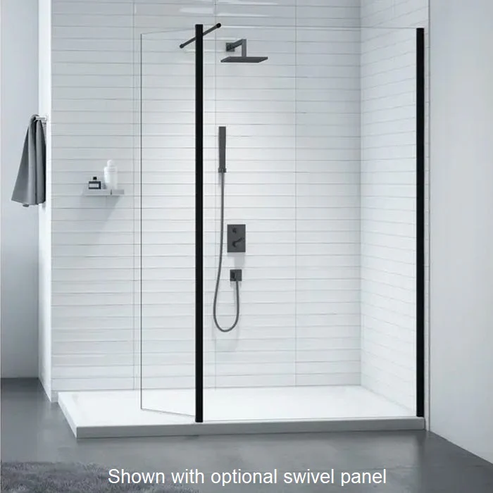 Merlyn 8MM Wetroom Shower Screen Deflector Panel - 300mm - Image 3