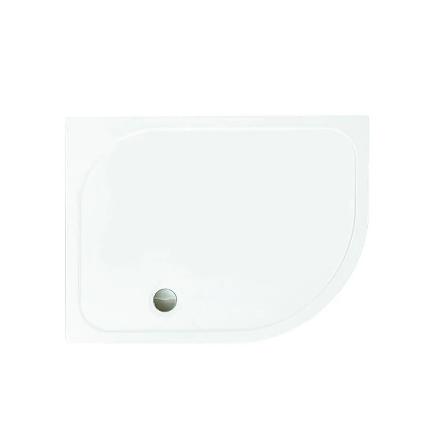 Merlyn MStone Stone Resin Shower Tray - 1200 x 900 x 50mm - OFFSET QUADRANT
