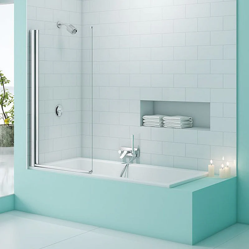 Merlyn SecureSeal Single Panel Bath Screen