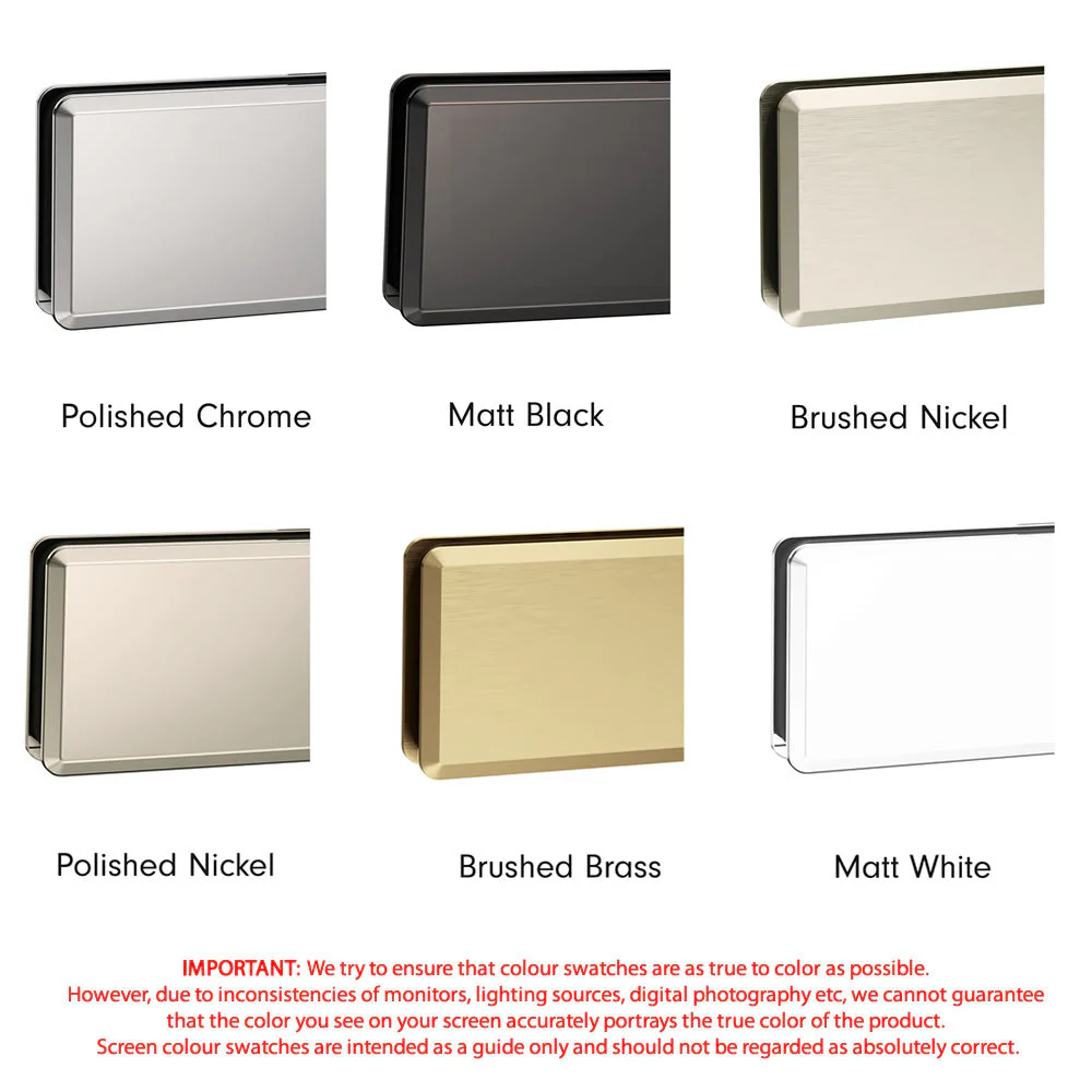 Roman Liberty Wetroom Panel with Fluted Glass: 900mm - Various Finish's - Image 5