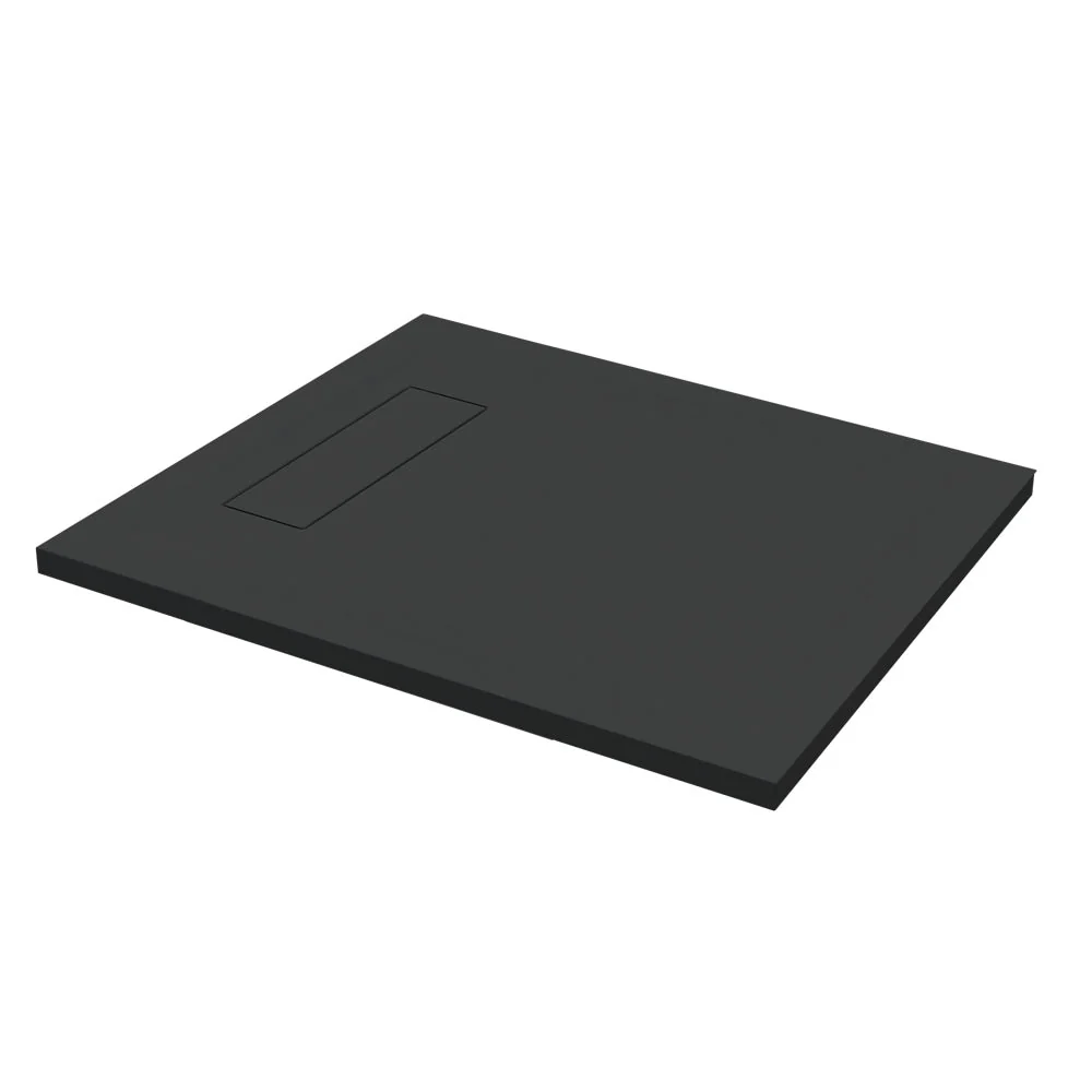 Roman Stone Solid Surface Infinity Slate Effect Shower Tray - 1200 x 800 x 35mm - Image 3