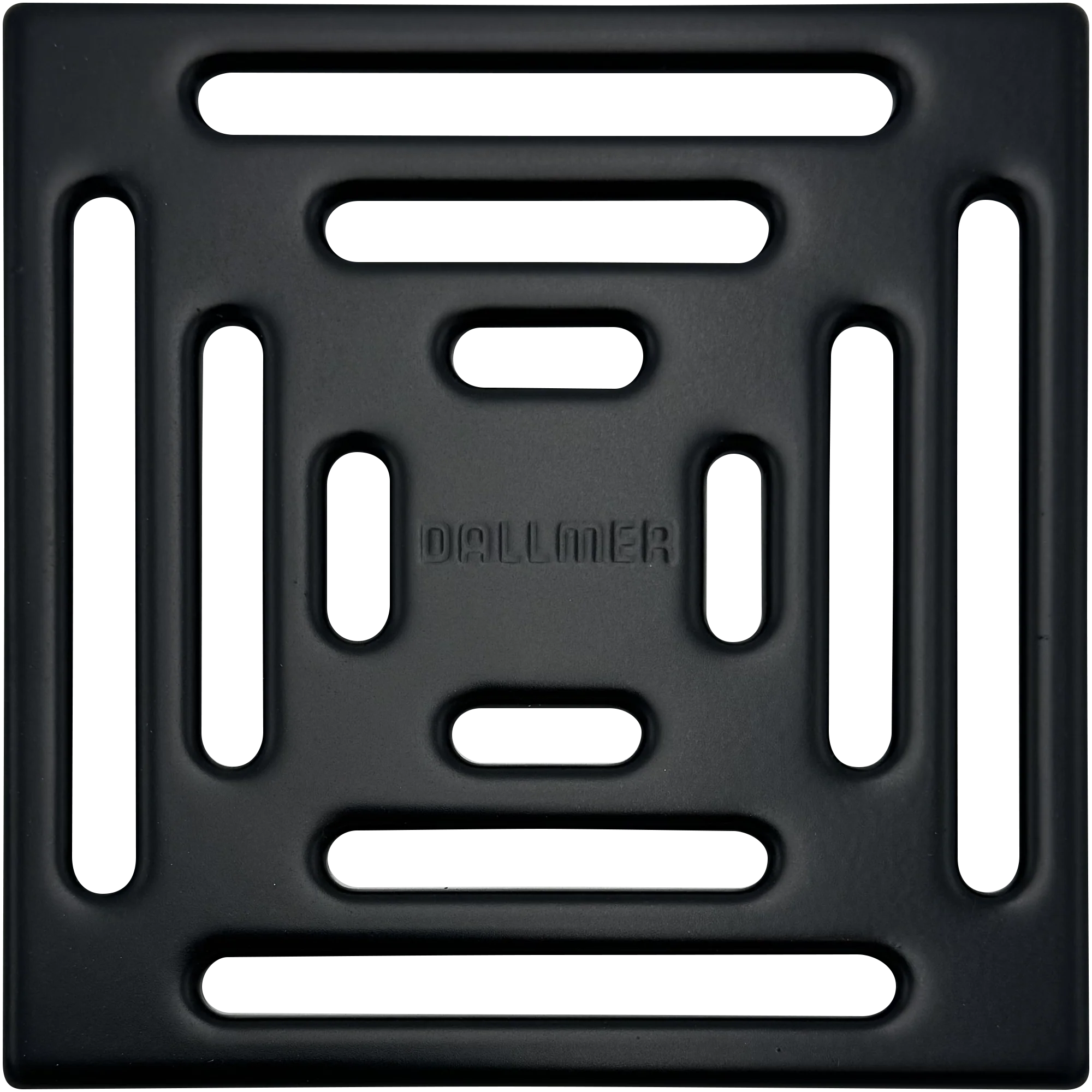 Shower Drain Grill Cover for DALLMER Drain - Matt Black