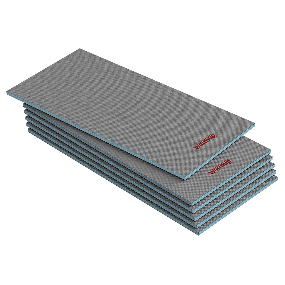 Warmup Insulation Tile Backer Board for Walls & Floors 20mm Thick - 6 Pack