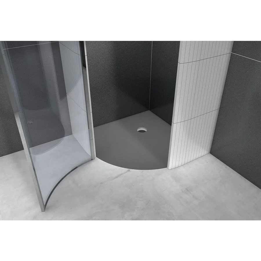 Wedi Fundo Borgo Shower Tray Former - QUADRANT - 900 x 900 x 40mm - CORNER Drain - Image 3