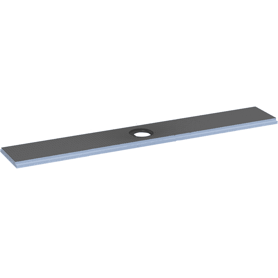 wedi Fundo Flex Wetroom Floor Kit - 1000 x 1000mm - For Timber Floor 26mm - Image 10