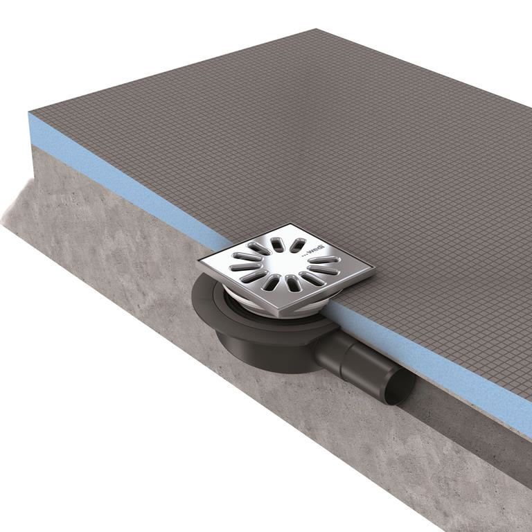 wedi Fundo Primo Shower Tray Former - 1500 x 900 x 40mm - CENTRE Drain - Image 4