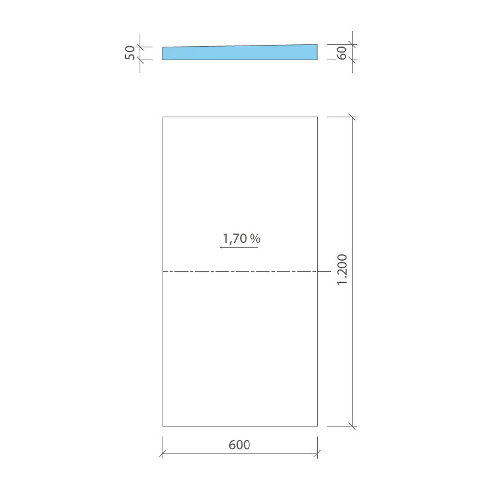 Wedi Fundo Sloping Board Insulated Building Board with Slope - Image 4