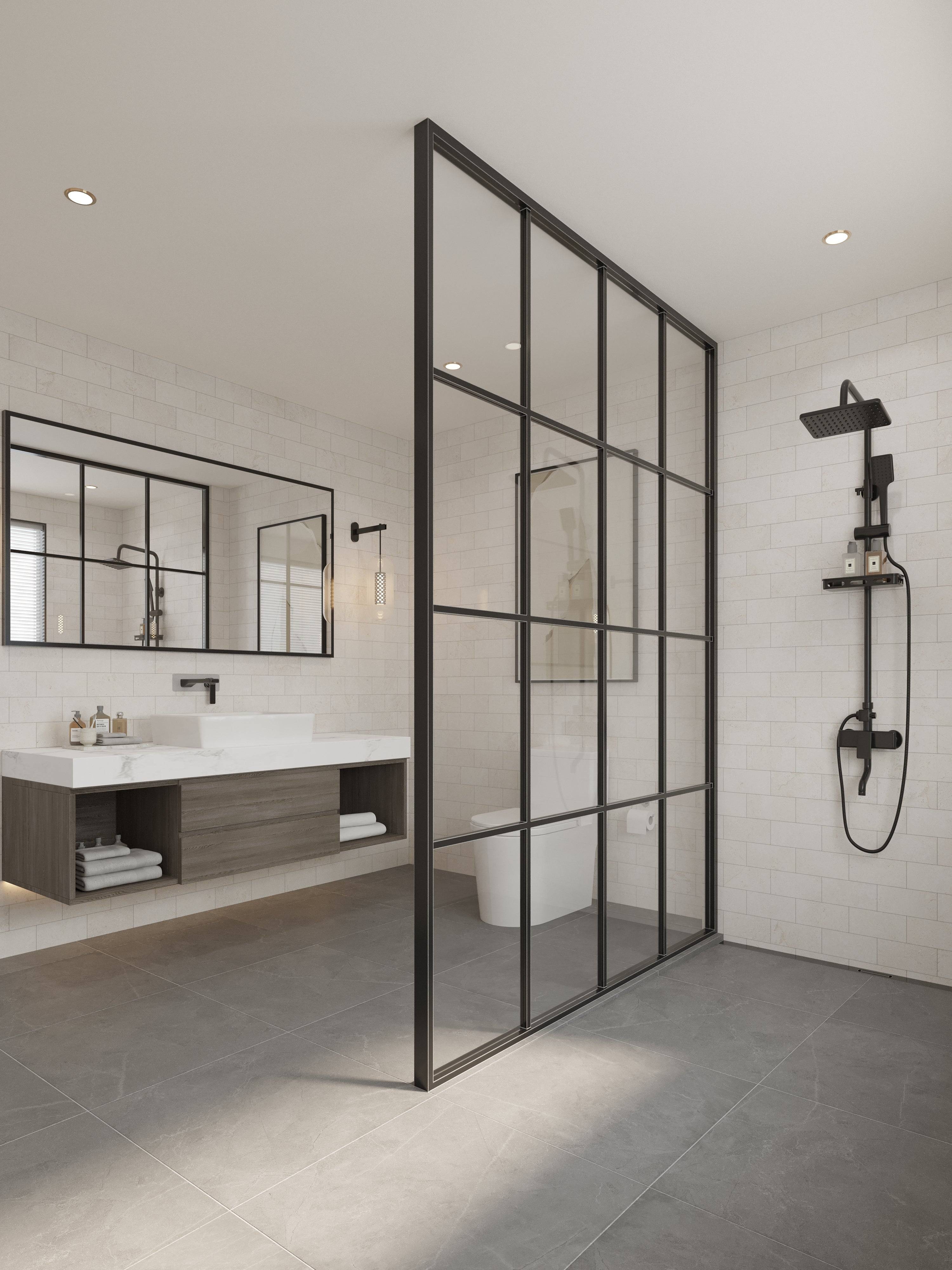 WetBase® One Infinity by wedi - Single Fall Linear Channel Drain Wet Room Shower Tray 1200 x 1800mm inc 4m Mapei Tanking - Image 4
