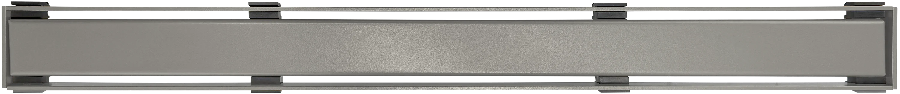 WetBase Linear Universal Shower Drain Channel Cover - Satin Nickel - Image 3